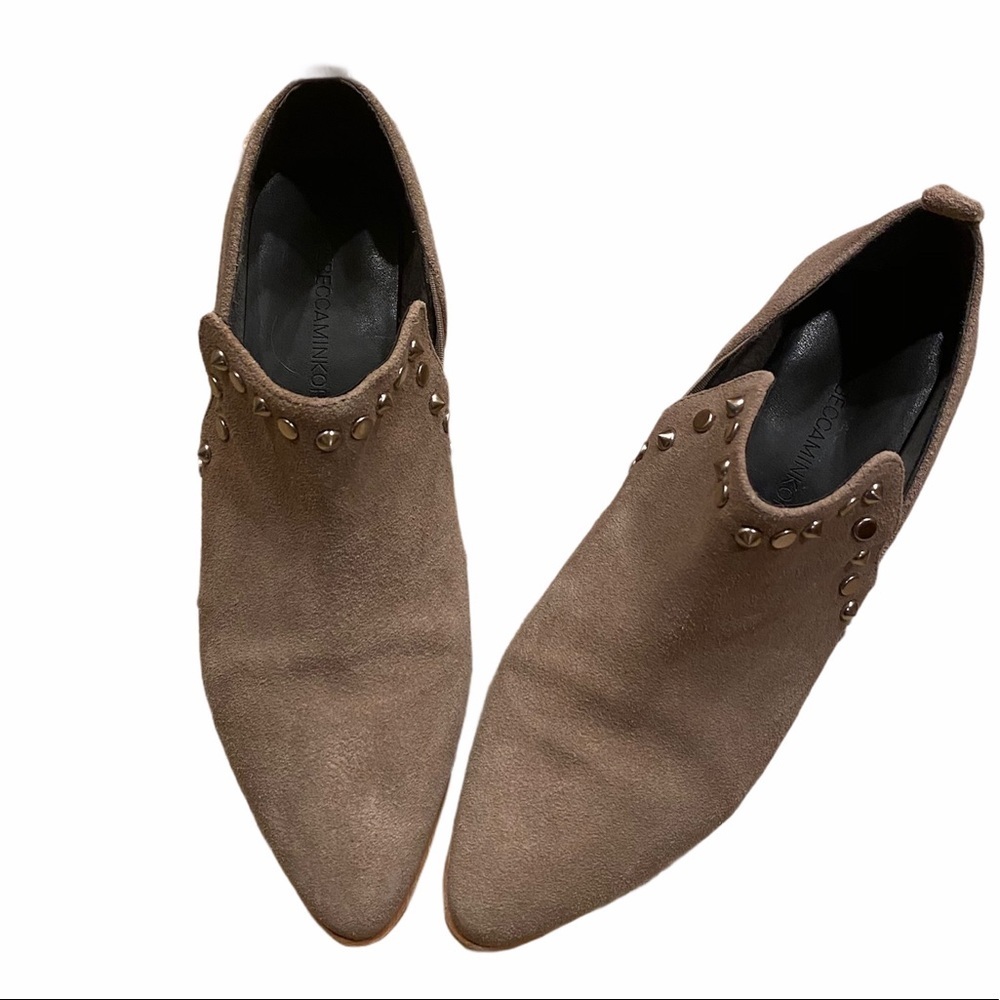 Rebecca Minkoff Brown Ankle Booties - Picture 2 of 6
